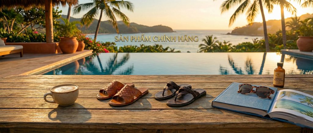 DÉP DA - Dép Da Nam Cao Cấp